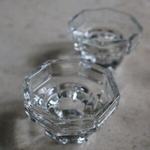 VINTAGE French Luminarc Candle Holders~Set of 2